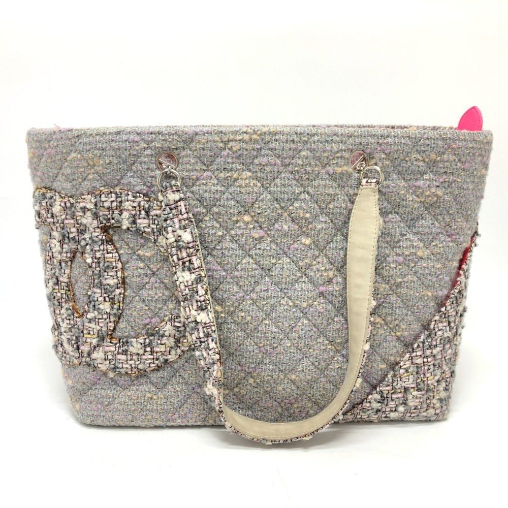 CHANEL Purple Tote Bag